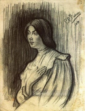 パブロ・ピカソ Painting - ローラの肖像 1898年 パブロ・ピカソ